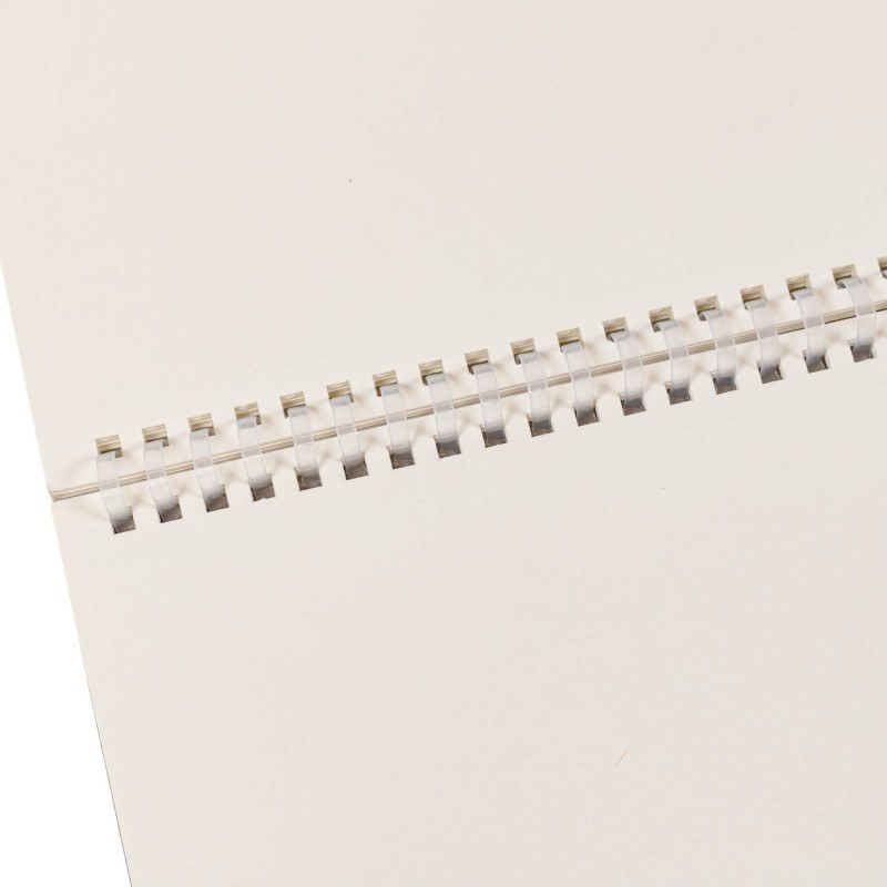 Sổ vẽ Klong A4 lò xo nhựa mềm 30 tờ giấy 100gsm nhám nhẹ