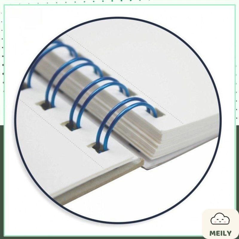 Sổ vẽ màu nước Artwork A5 lò xo bám màu 20 tờ KLong MS 785