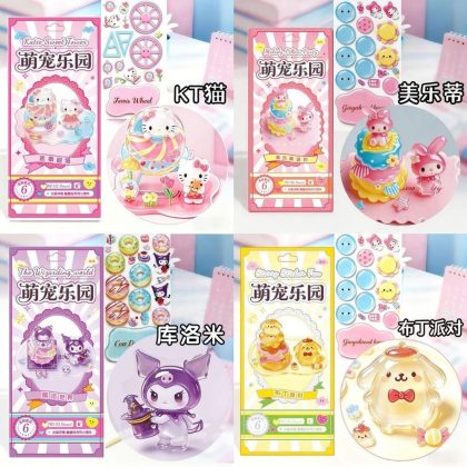 Sticker 3D Dán Chồng Hoạt Hình STI116