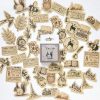 Bộ 46 Sticker Vintage đen trắng STI03