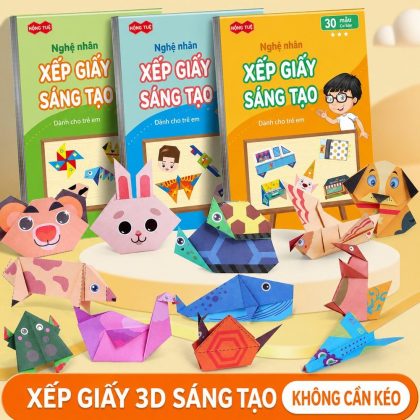 Tập 30 Tờ Giấy Gấp Origami K237