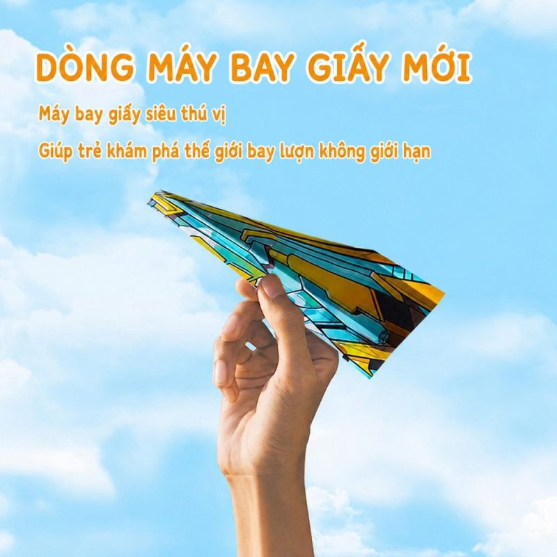 Tập 36 Tờ Giấy Gấp Origami Máy Bay K236