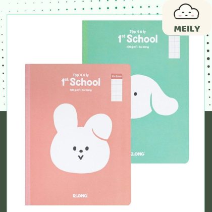 Tập học sinh 4 ô ly mm A5 lỡ 96 trang 100GSM MS 085
