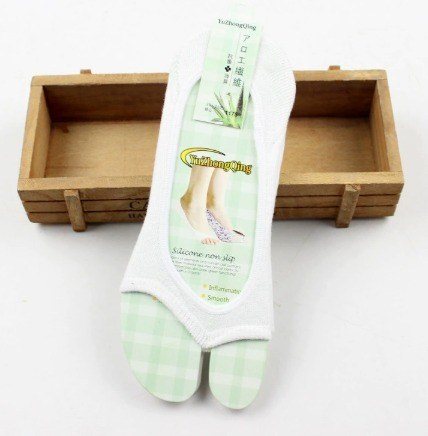 Tất Đi Sandal Giày Cao Gót Thoáng Khí Khử Mùi BL203 - Màu trắng - Một kích cỡ