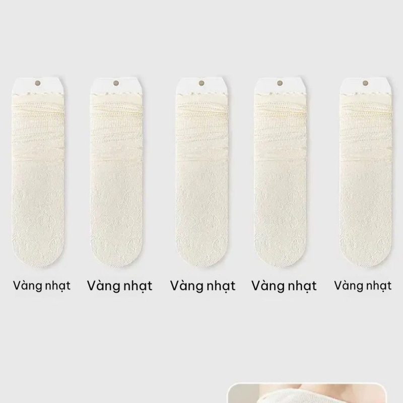 Tất Ren Hè Nữ Viền Bèo BL89