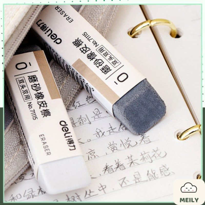 Tẩy cát Deli nét chì 2in1 K137