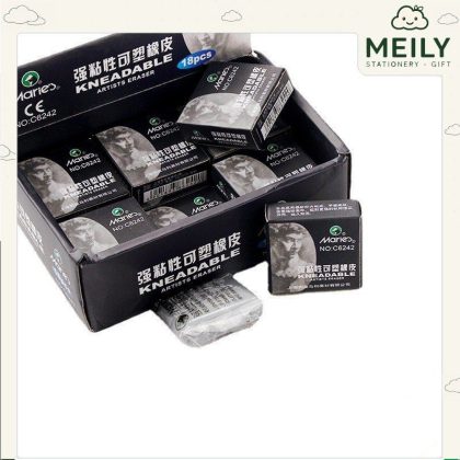 Tẩy đất sét mỹ thuật Meries gôm tẩy được than chì