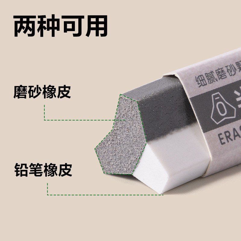 Tẩy Deli 3 cạnh siêu sạch K281