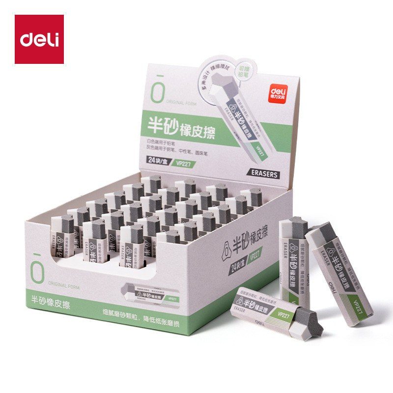 Tẩy Deli 3 cạnh siêu sạch K281