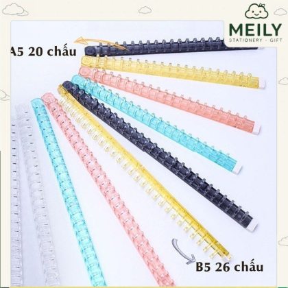 Thanh còng đóng gáy nhiều màu P22