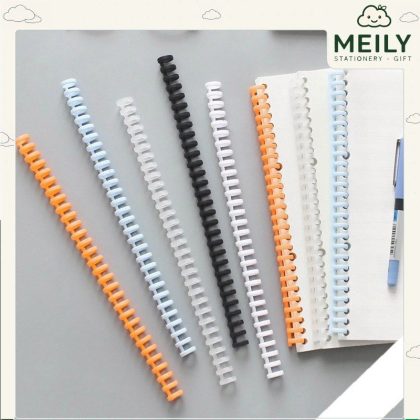 Thanh còng nhựa sổ Pastel kẹp ruột sổ binder refill P11
