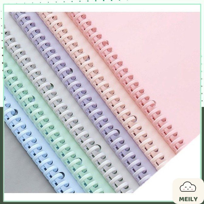 Thanh còng nhựa sổ Pastel kẹp ruột sổ binder refill P11