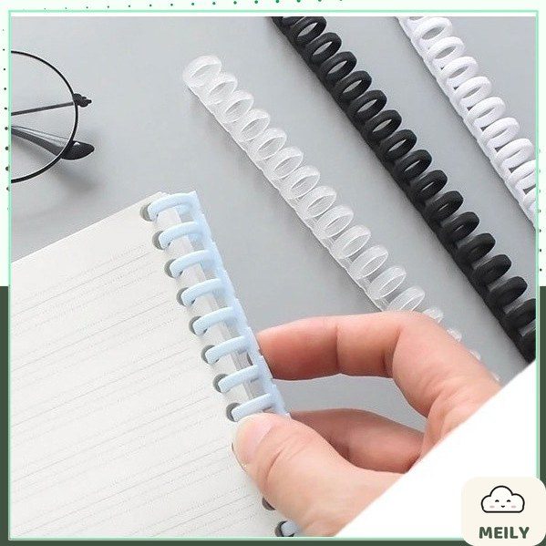 Thanh còng nhựa sổ Pastel kẹp ruột sổ binder refill P11