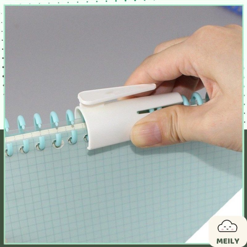 Thanh còng nhựa sổ Pastel kẹp ruột sổ binder refill P11