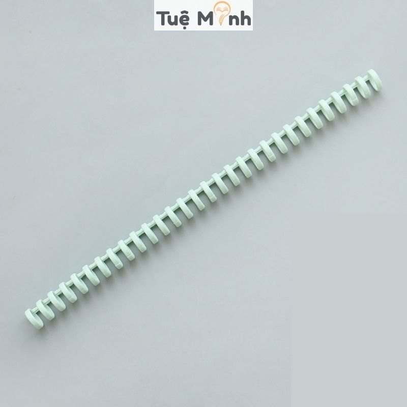 Thanh còng nhựa sổ Pastel kẹp ruột sổ binder refill P11 - Xanh lá