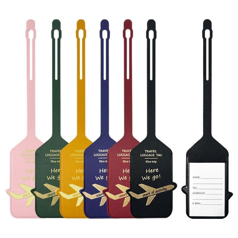 Thẻ tag vali da mềm K244