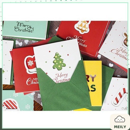 Thiệp chúc mừng mini dễ thương nhiều mẫu kèm bao thư ngoài