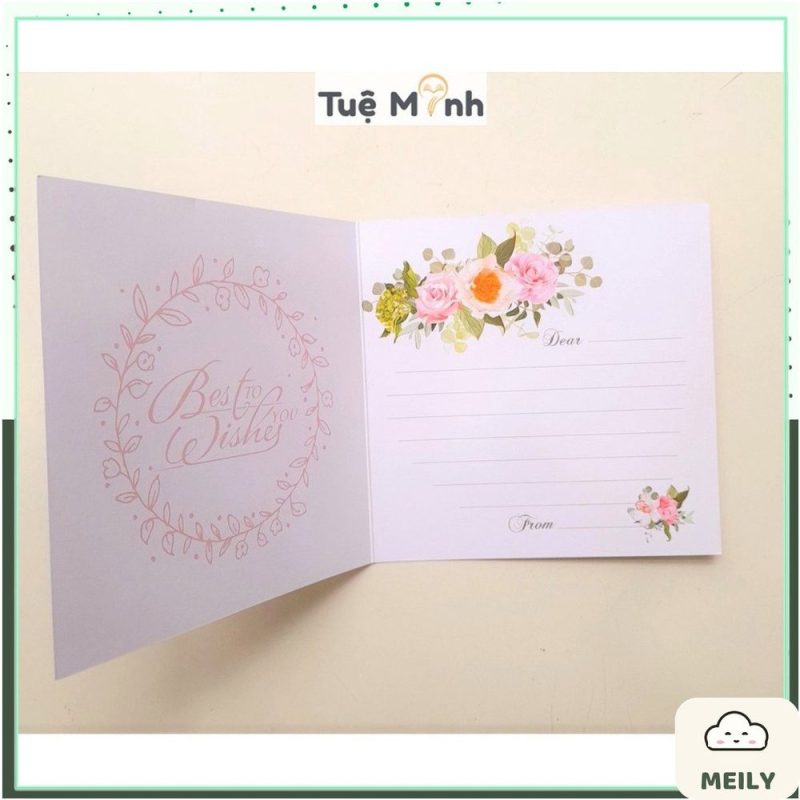 Thiệp chúc mừng 8/3, giáng sinh, sinh nhật, đám cưới