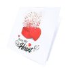Thiệp Vuông gấp Tình Yêu-Happy Valentine day