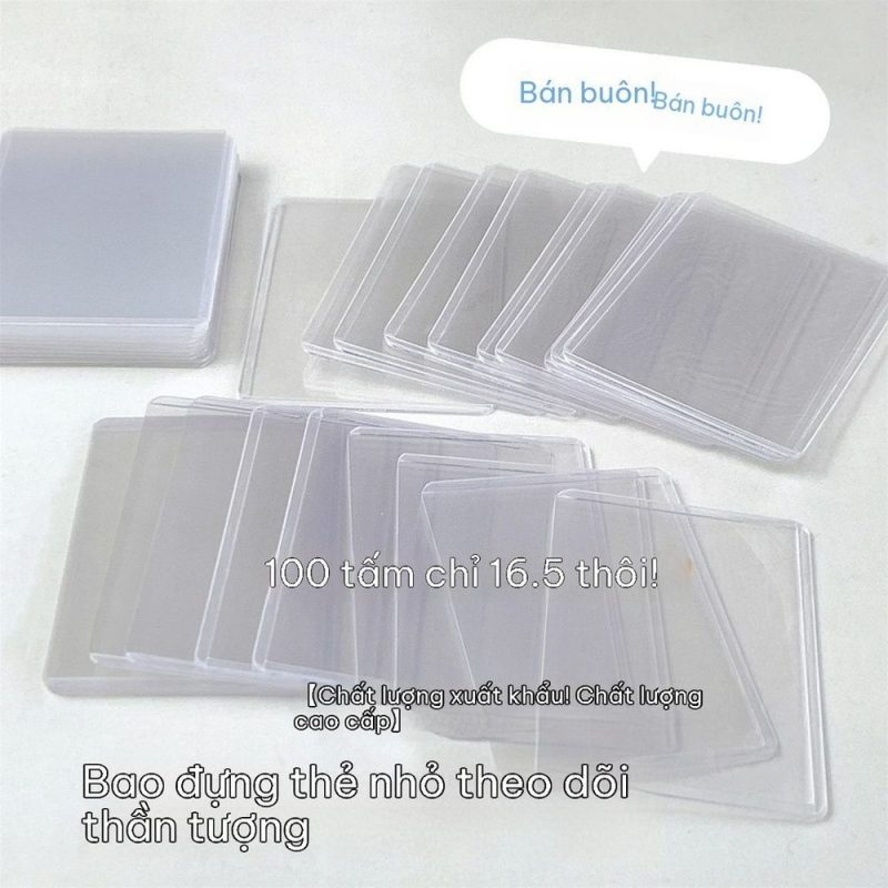 Túi Bọc Card Trong Suốt Dày Dặn K302