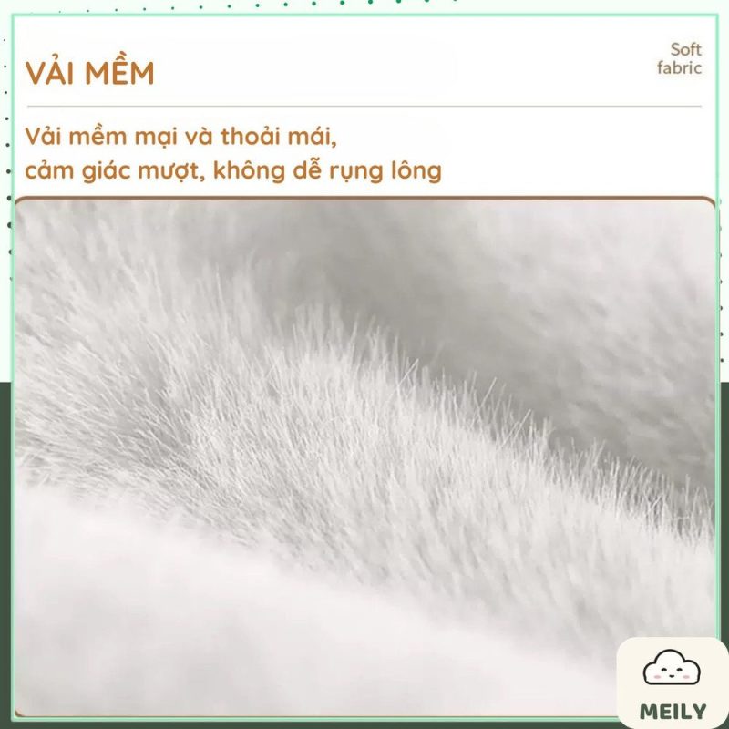 Túi Bút Lông Mịn Hình Thú Thiết Kế Ngộ Nghĩnh Dễ Thương Trẻ Em