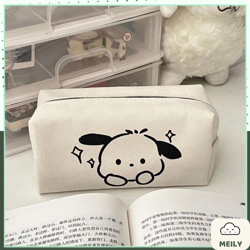 Túi bút Lotso, hộp bút vải bố K96