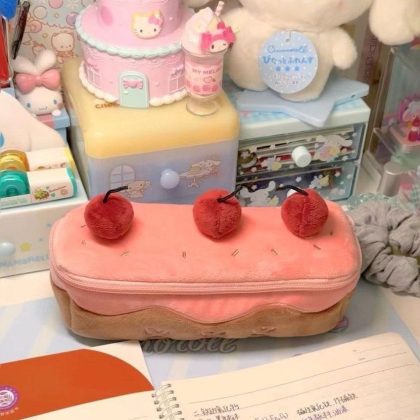 Túi Đựng Bút Bánh Cherry TB31