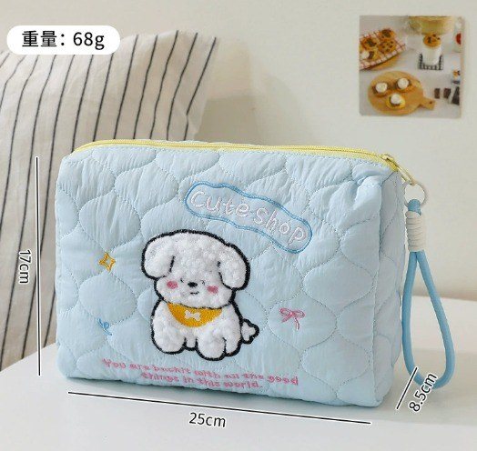 Túi đựng mỹ phẩm du lịch TB28 - xanh dương