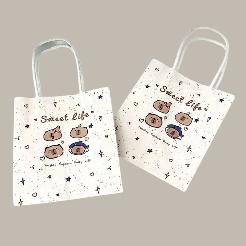 Túi Quà Capybara Dáng Đứng TU65 - S 12.5*7.5*14.5cm