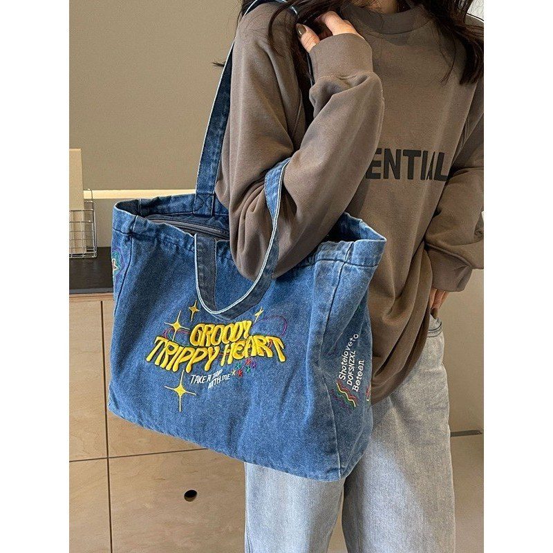 Túi tote denim BL33