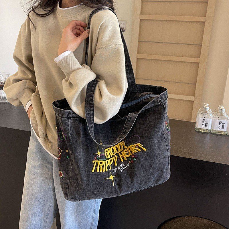 Túi tote denim BL33