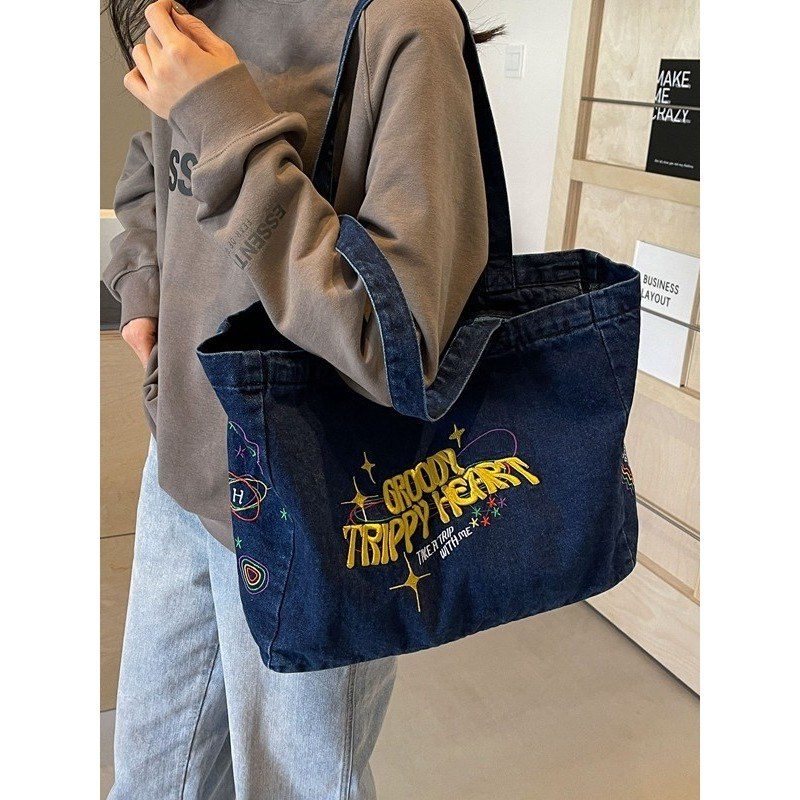 Túi tote denim BL33