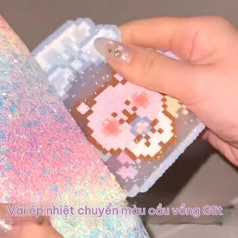 Vải Ủi Kim Tuyến K277