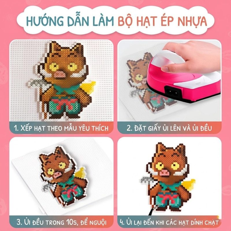 Vải Ủi Trang Trí Tranh Hạt K240