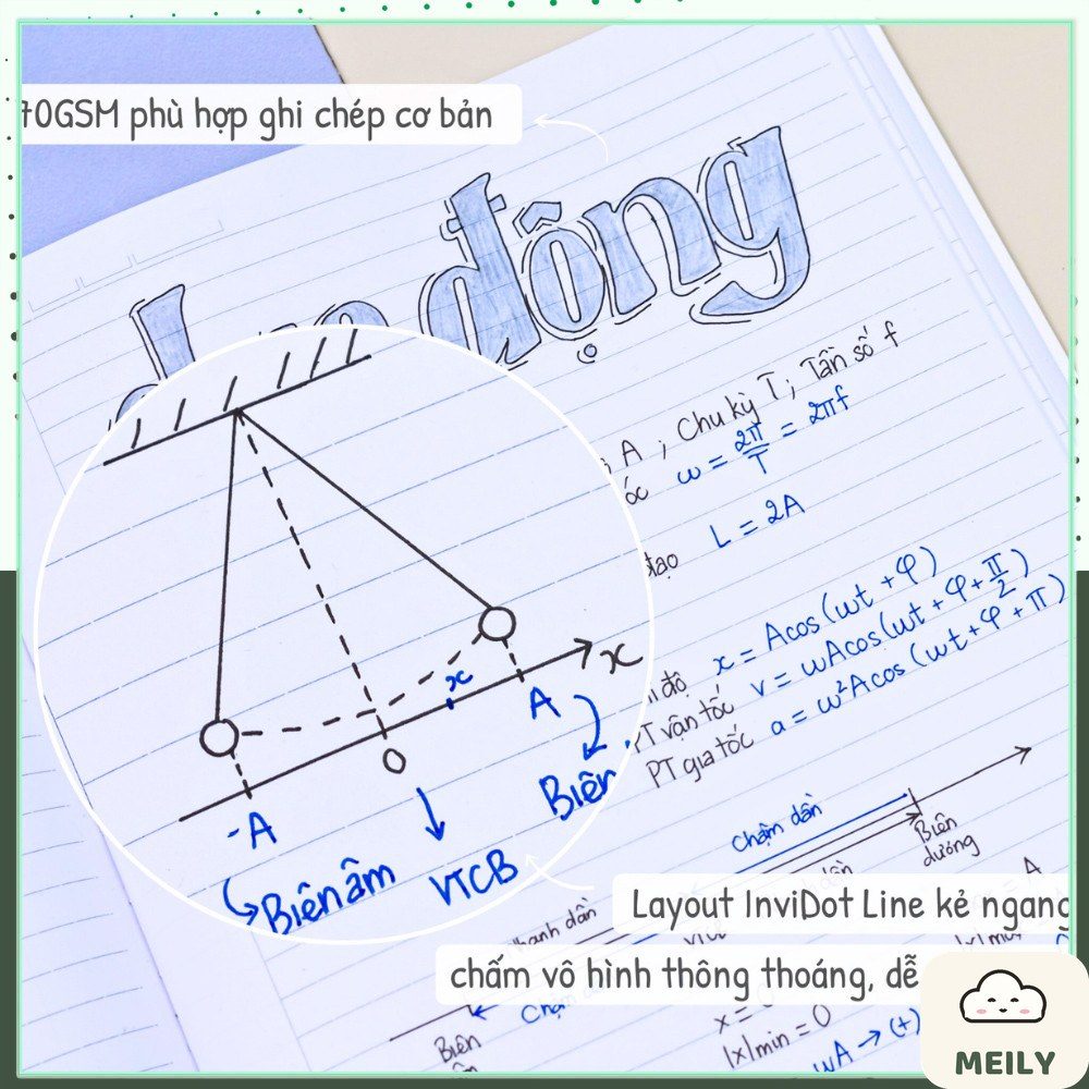 Vở ghi bài klong MS 214