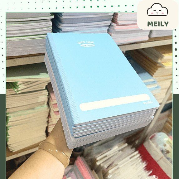 Vở Klong B5 kẻ ngang chấm 80/120/200 trang 70gsm MS 870 871 872