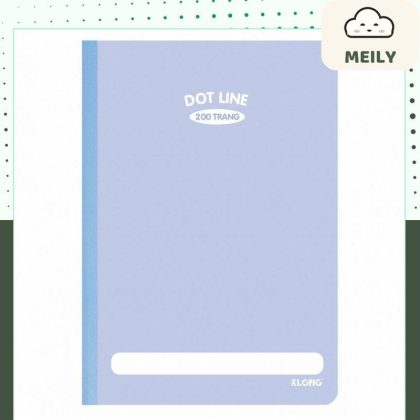 Vở kẻ ngang chấm dot line 200 trang KLONG MS 872