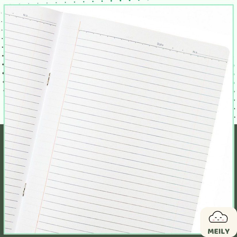 Vở kẻ ngang nét đứt Lined KLONG B5 120 trang 58GSM MS 816