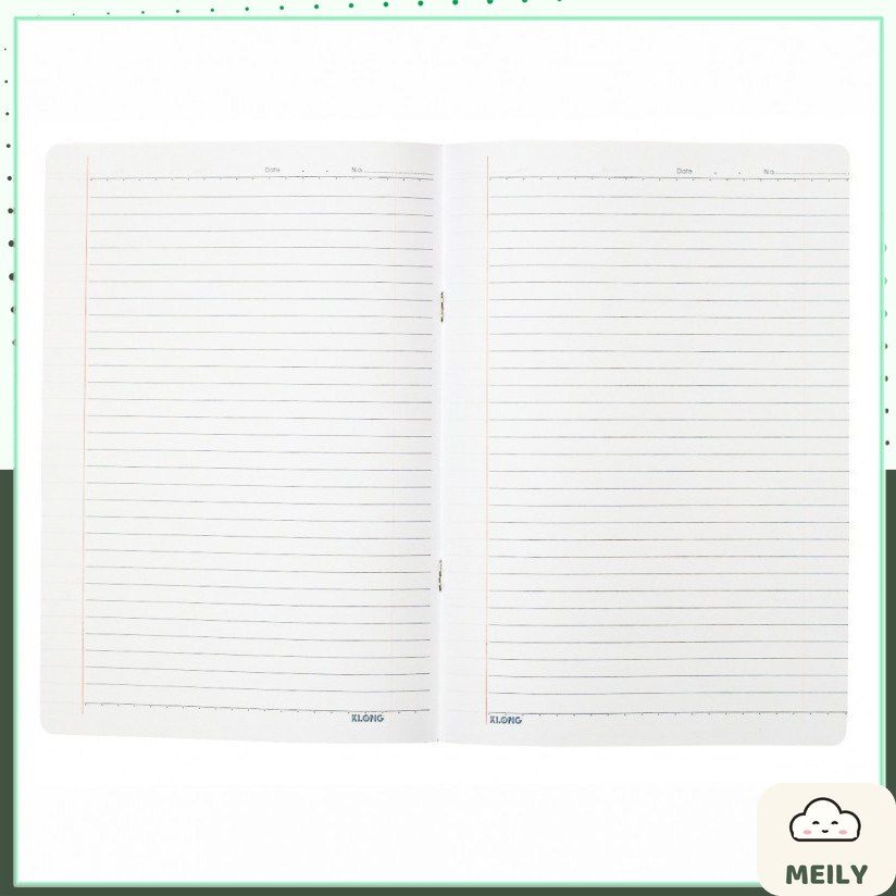 Vở kẻ ngang nét đứt Lined KLONG B5 120 trang 58GSM MS 816