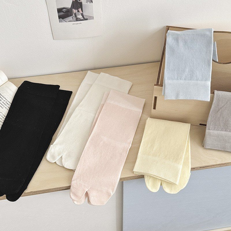 Vớ Xỏ 2 Ngón Tabi Nữ Cotton Mềm Mịn BL202