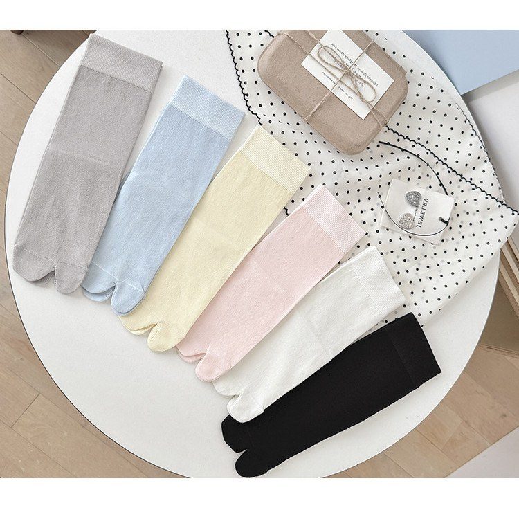 Vớ Xỏ 2 Ngón Tabi Nữ Cotton Mềm Mịn BL202