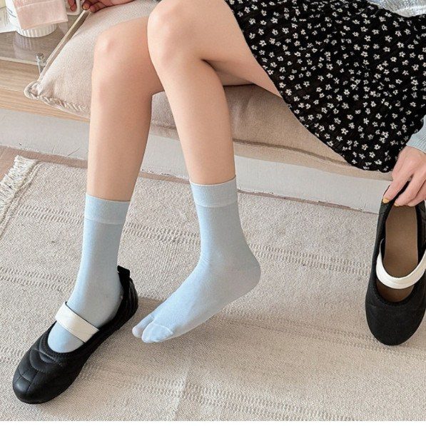 Vớ Xỏ 2 Ngón Tabi Nữ Cotton Mềm Mịn BL202