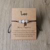 Vòng Tay 12 Chòm Sao Đá tự nhiên Đan Thủ Công Có Thể Điều Chỉnh TS01 -leo Leo